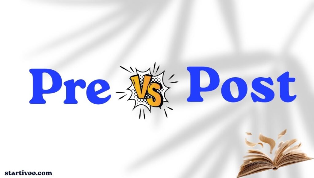 Pre vs Post: Correct Usage, Meaning & Grammar Guide